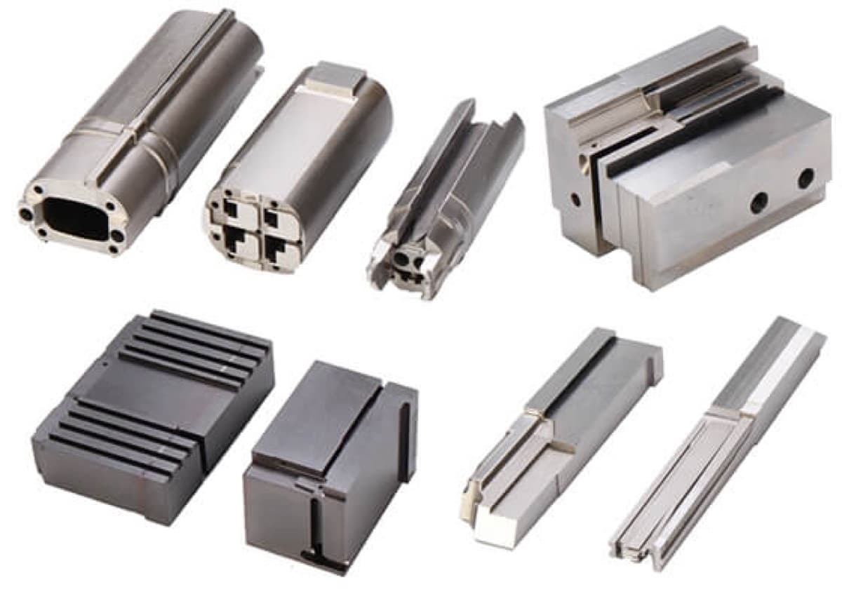 Custom mold sets and mold parts